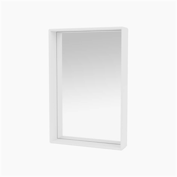 Montana SHELFIE Colour Frame Mirror - New White